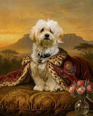 After pet portrait example 3